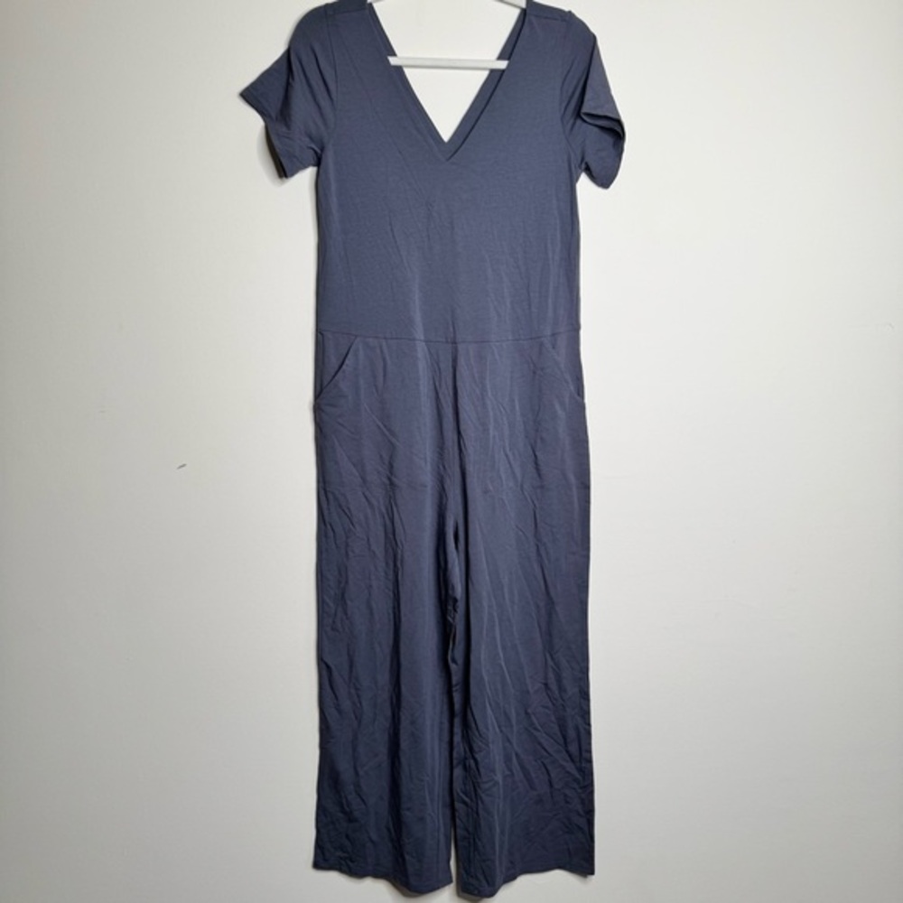 Universal Standard Jemma V-Neck Jumpsuit NWT Blue Gray 4XS XS